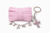 Pink + chain + pink cross